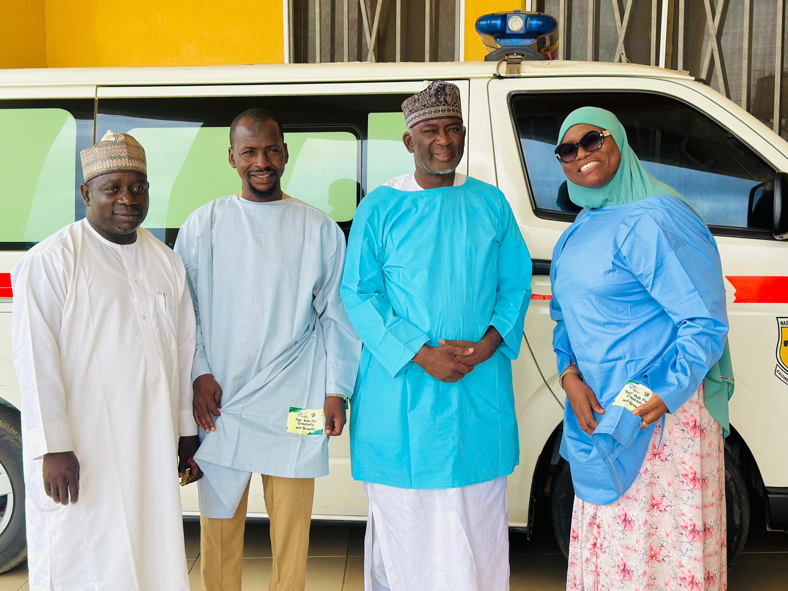 EDC PR to NSUK Health Centre