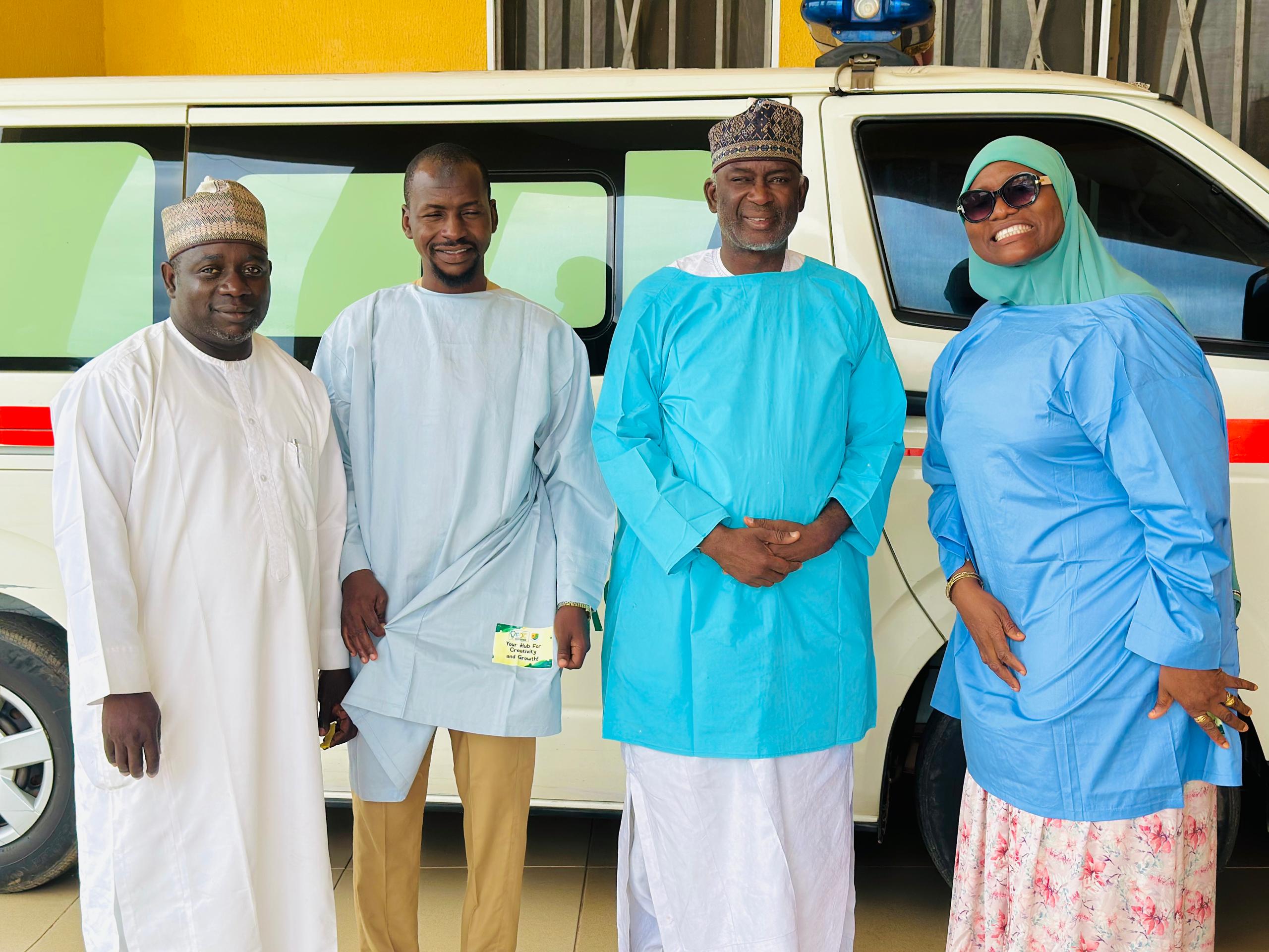 EDC PR to NSUK Health Centre1