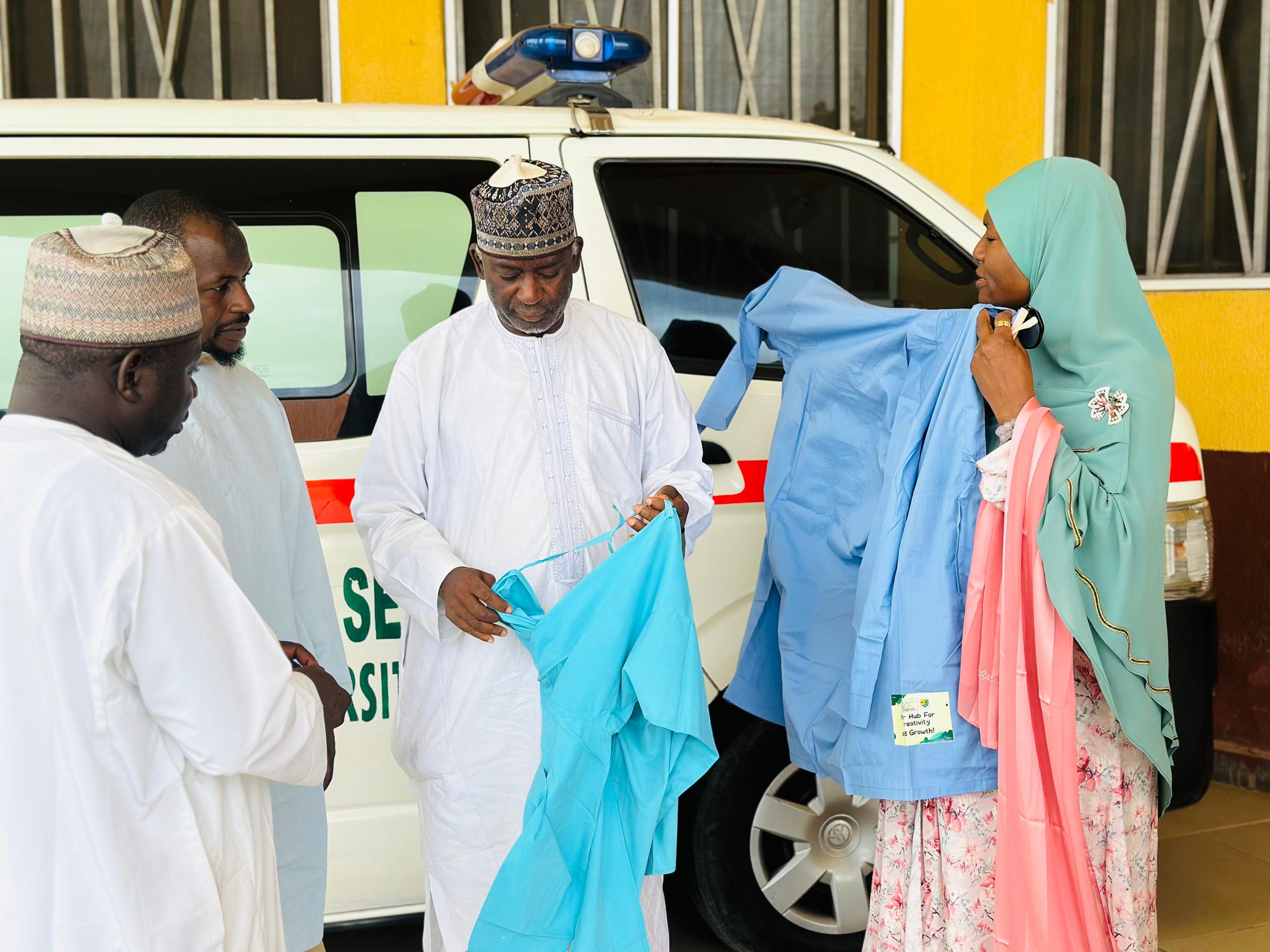 EDC PR to NSUK Health Centre4